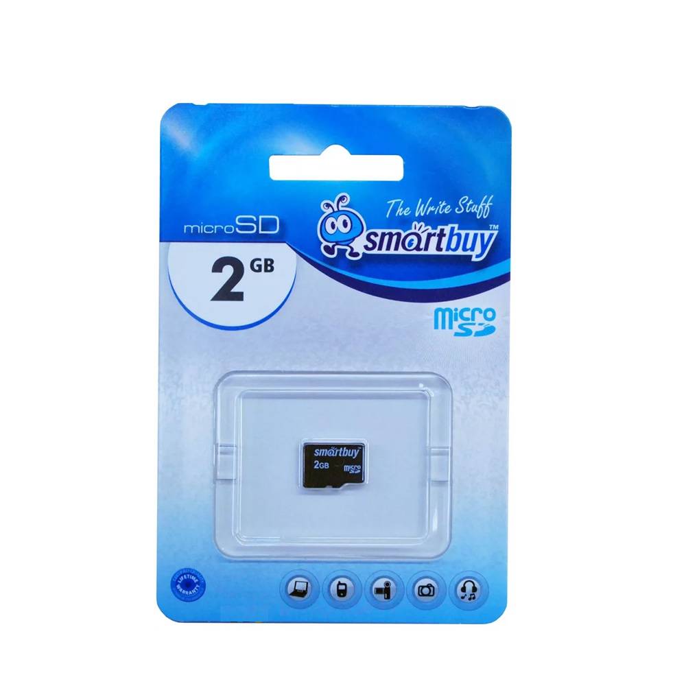 2GB SmartBuy MicroSD без адаптера