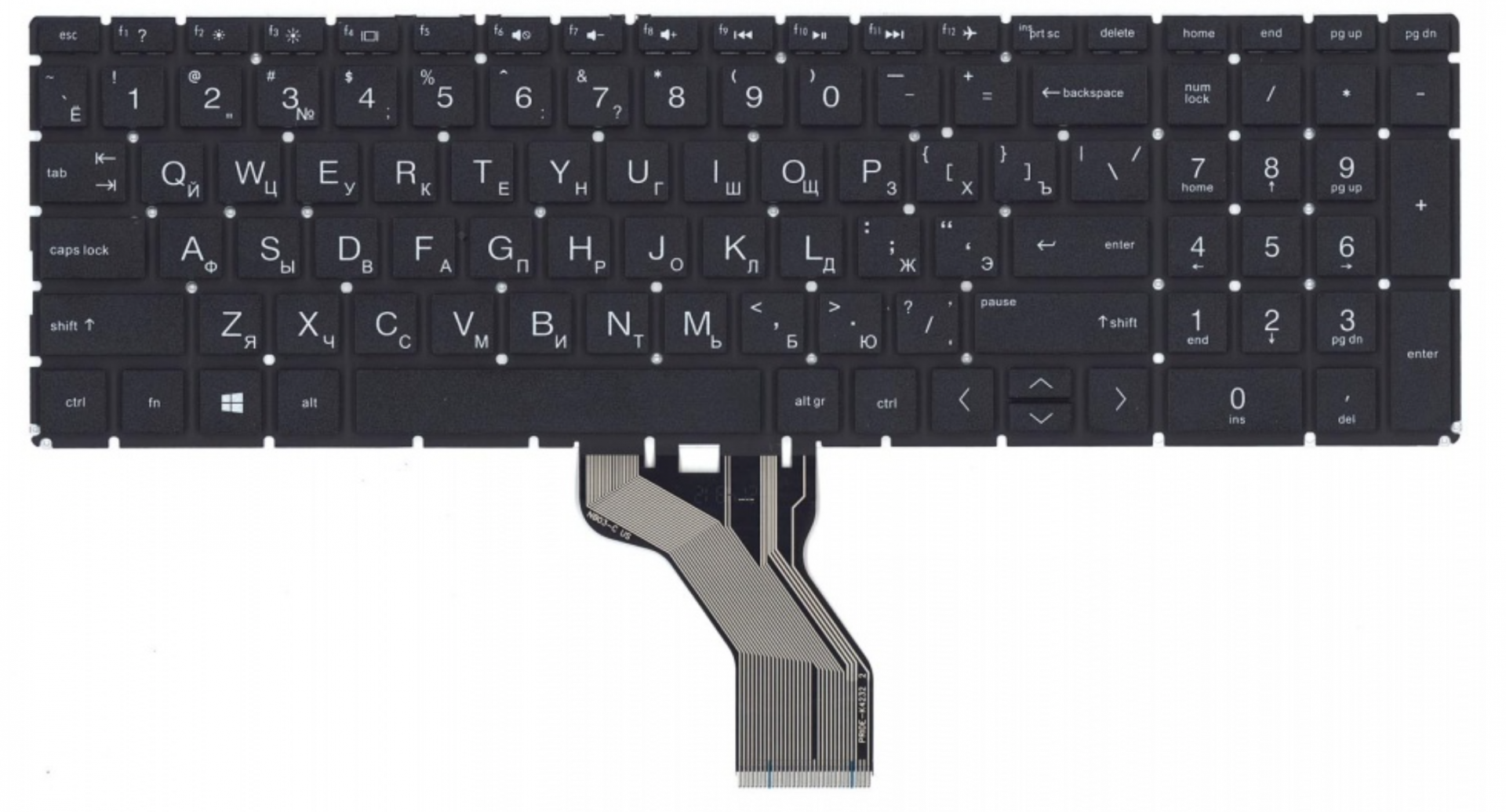 Клавиатура HP 17-CN OEM