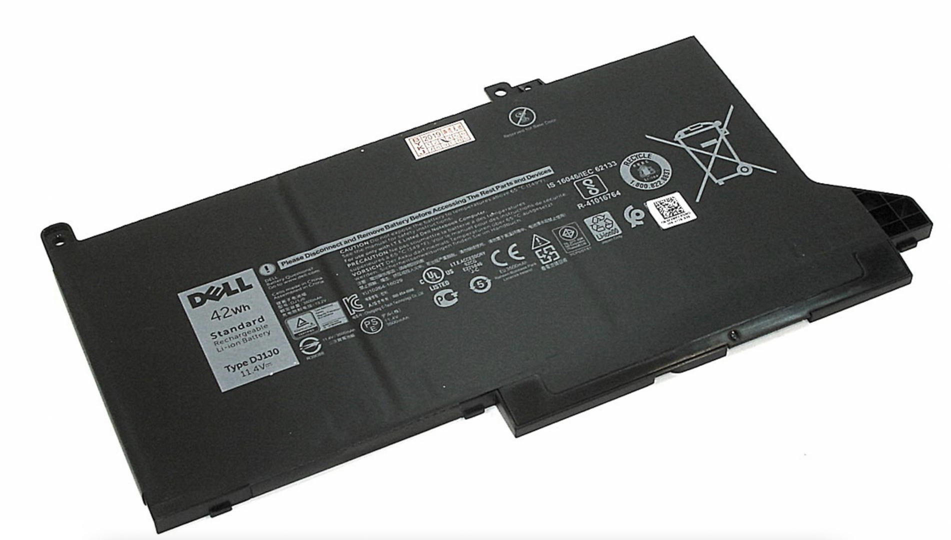 Аккумулятор Dell Latitude 12 7480 11.4V, 42Wh, Original