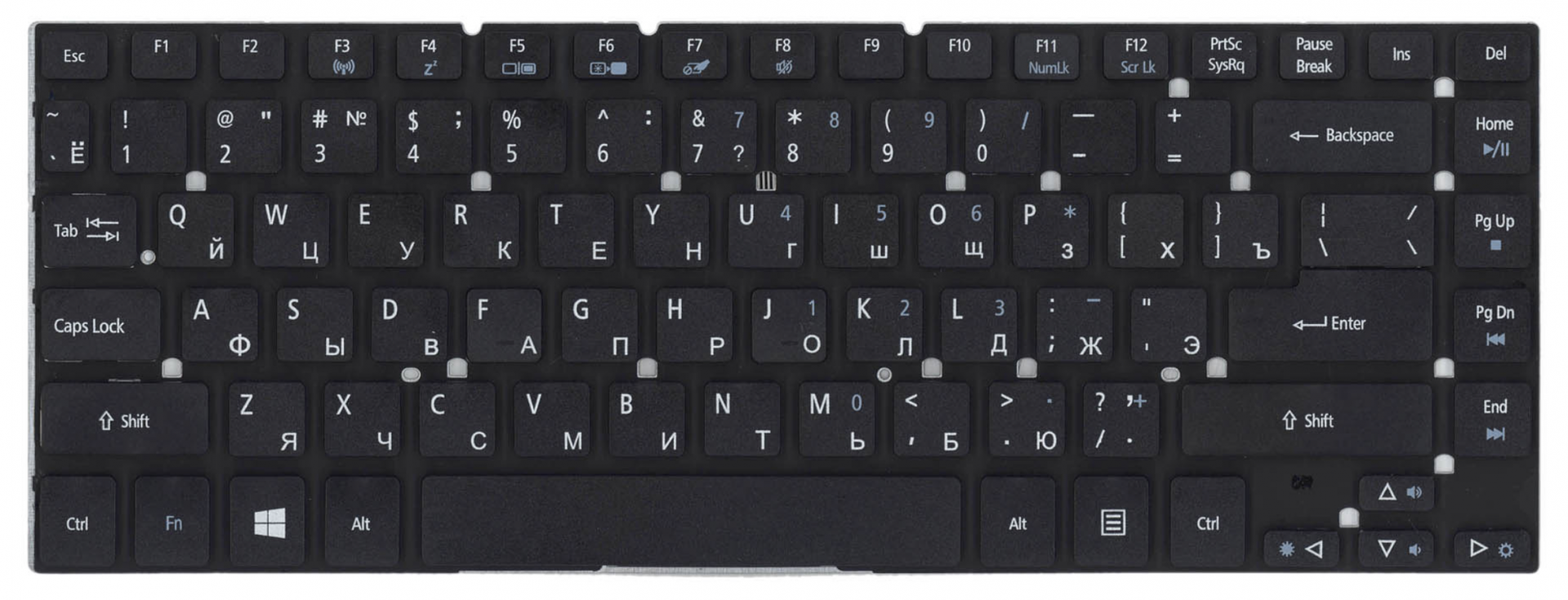 Клавиатура Acer ChromeBook CB3-532 OEM