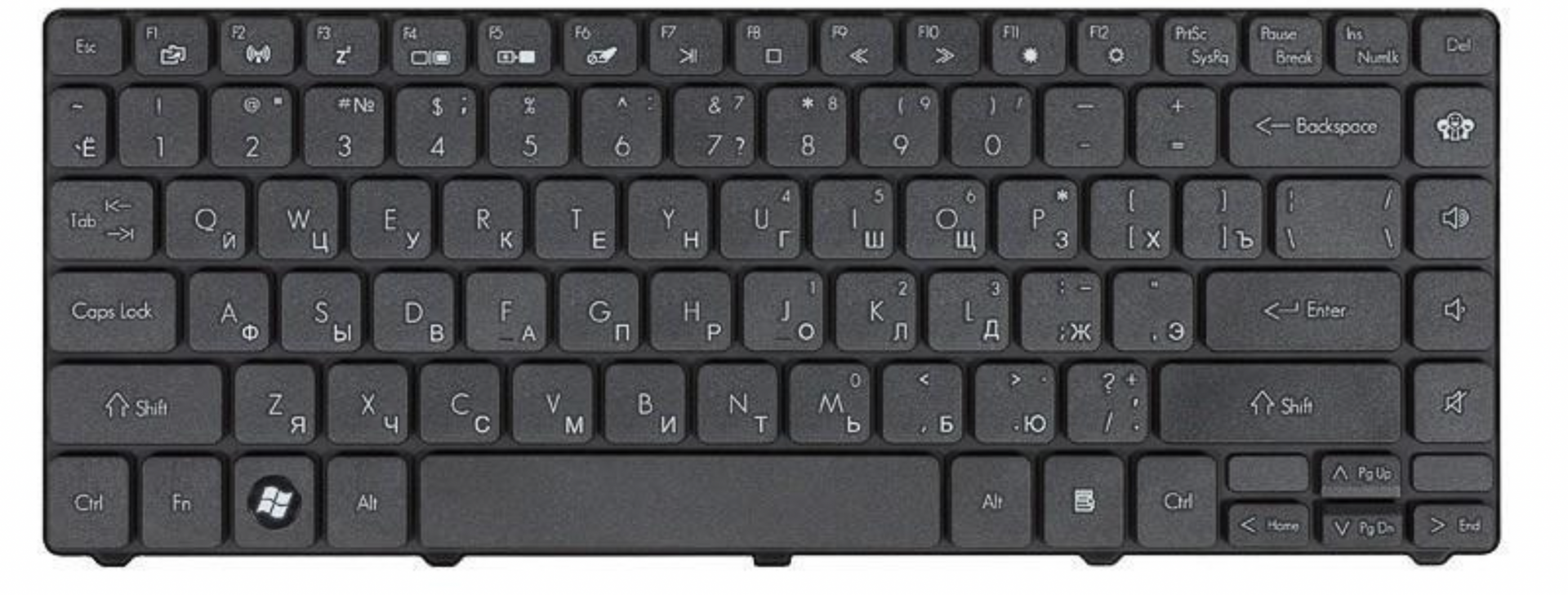 Клавиатура Packard Bell EasyNote NM85 OEM