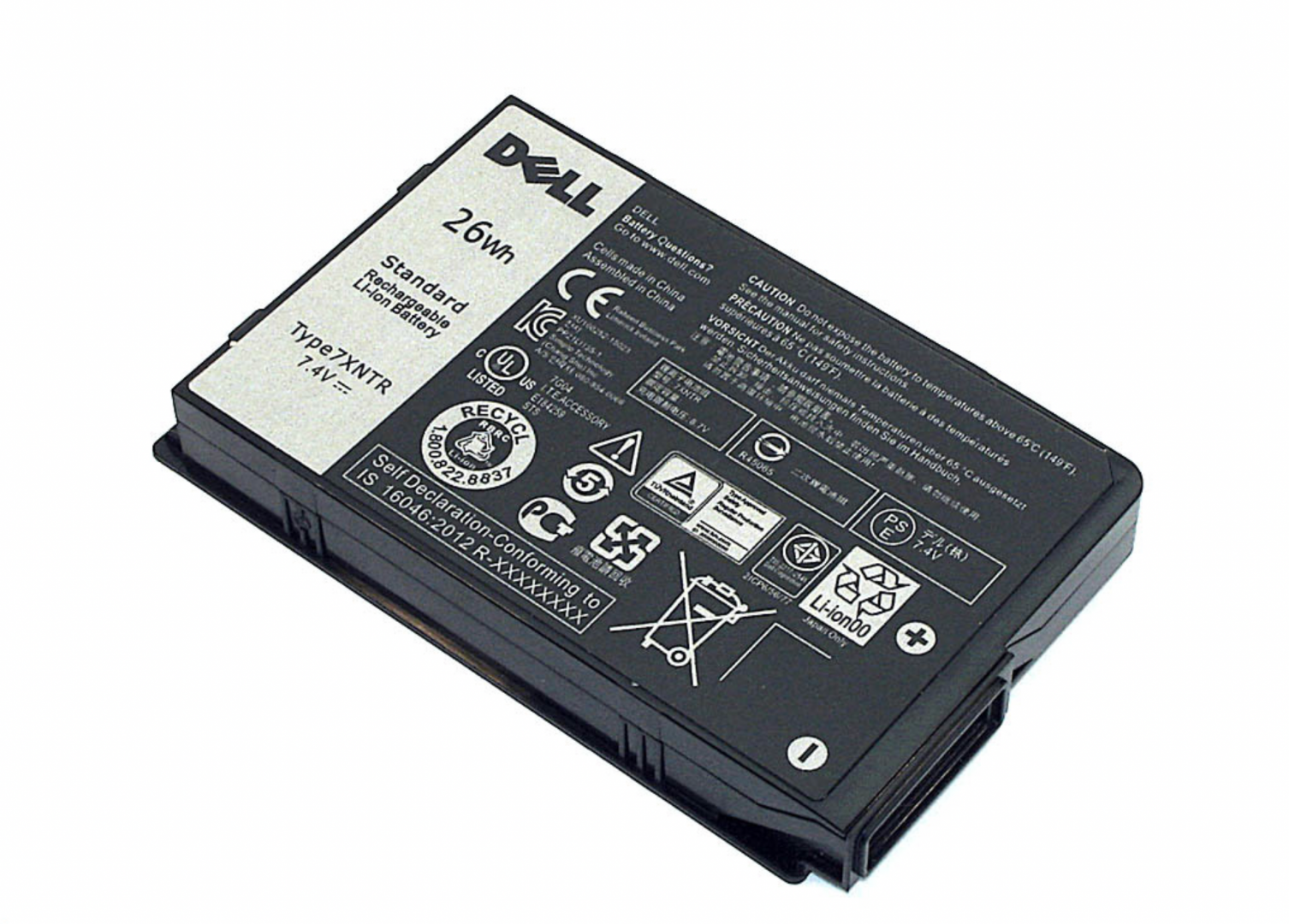 Аккумулятор DELL Latitude 7202 Rugged Tablet 7.4V, 3500mAh, Original