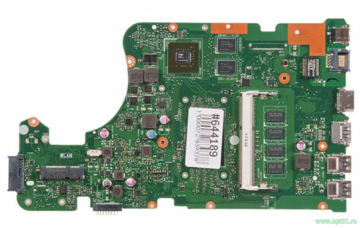 Материнская плата Asus X555L + Intel Core i3 + GeForce 820M + 4GB ОЗУ