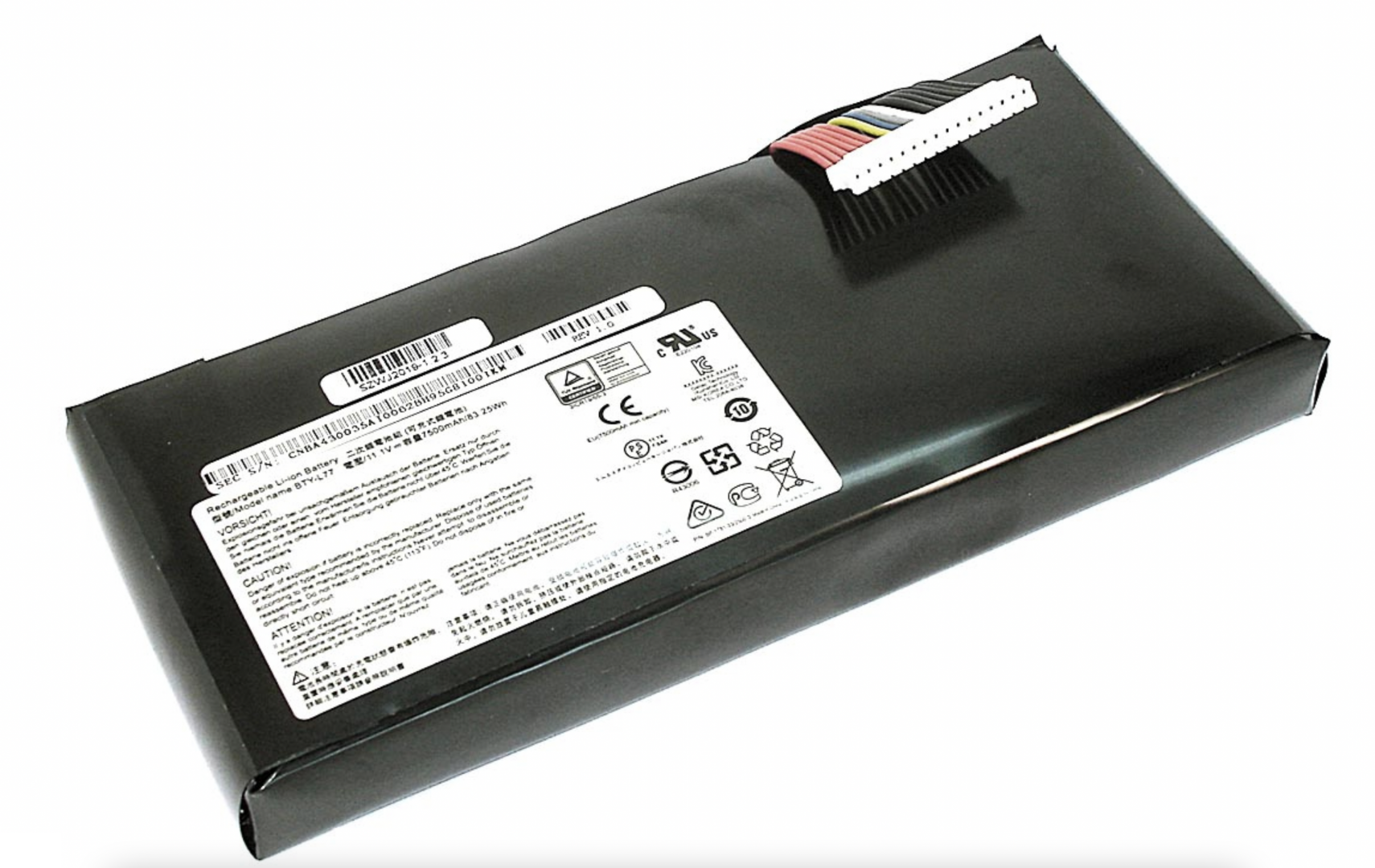 Аккумулятор MSI GT72 2PE-002 11.1V, 7500mAh, Original