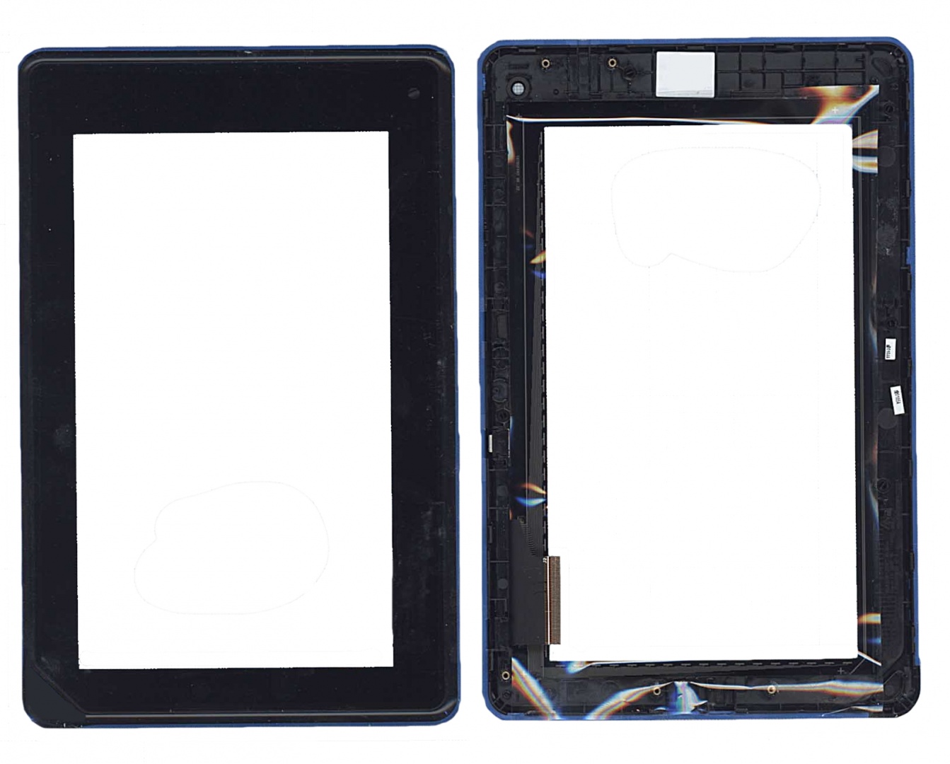 Сенсорное стекло (тачскрин) для Acer Iconia Tab B1-A71 черное c рамкой