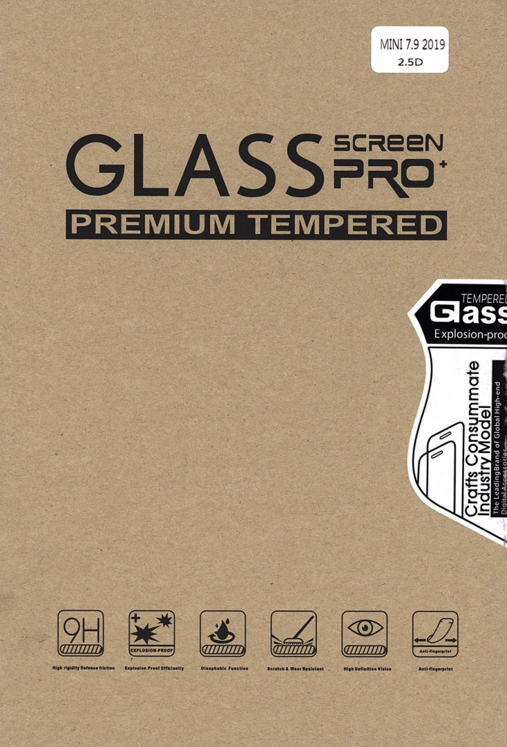 Защитное стекло iPad mini 7.9 (2019)  2,5D