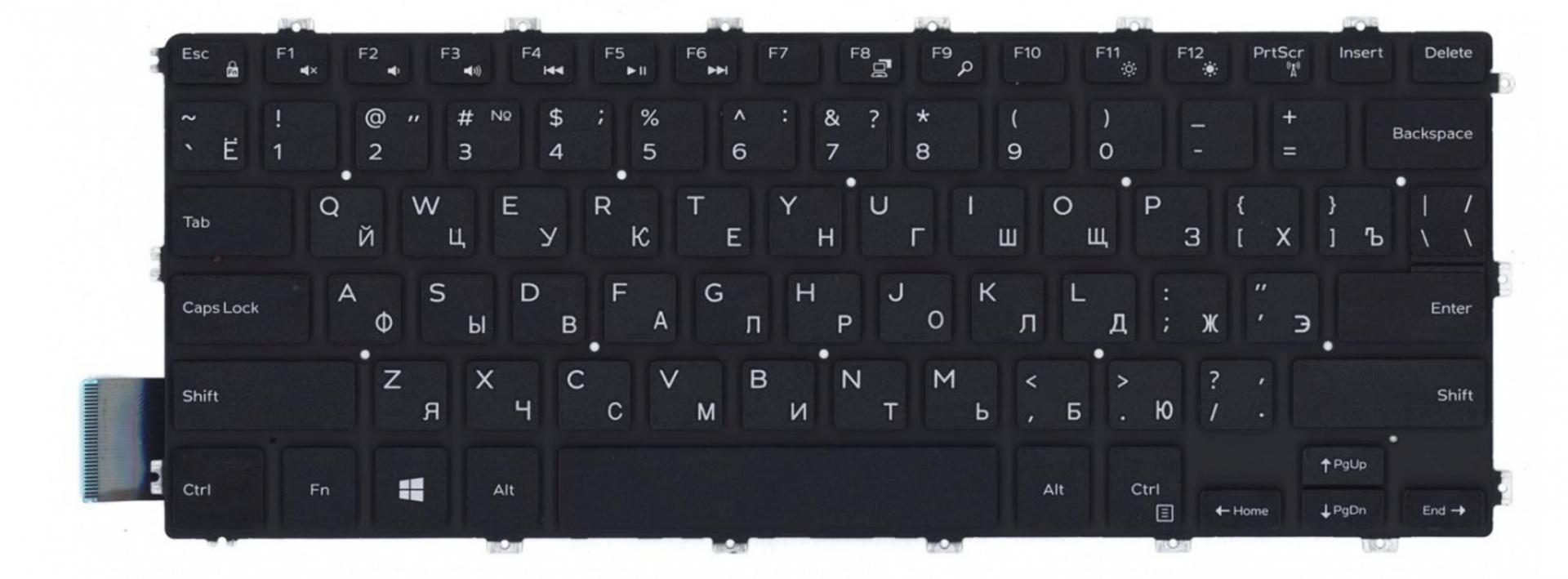 Клавиатура DELL Latitude 3400, 3400-0935 OEM