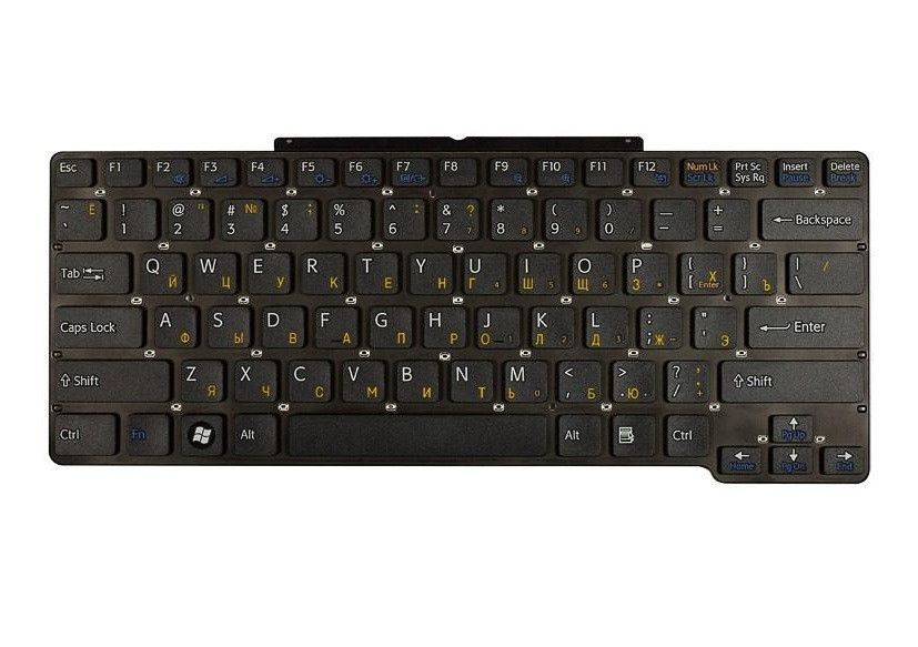 Клавиатура Sony VAIO VGN-SR29XN/S без рамки, OEM