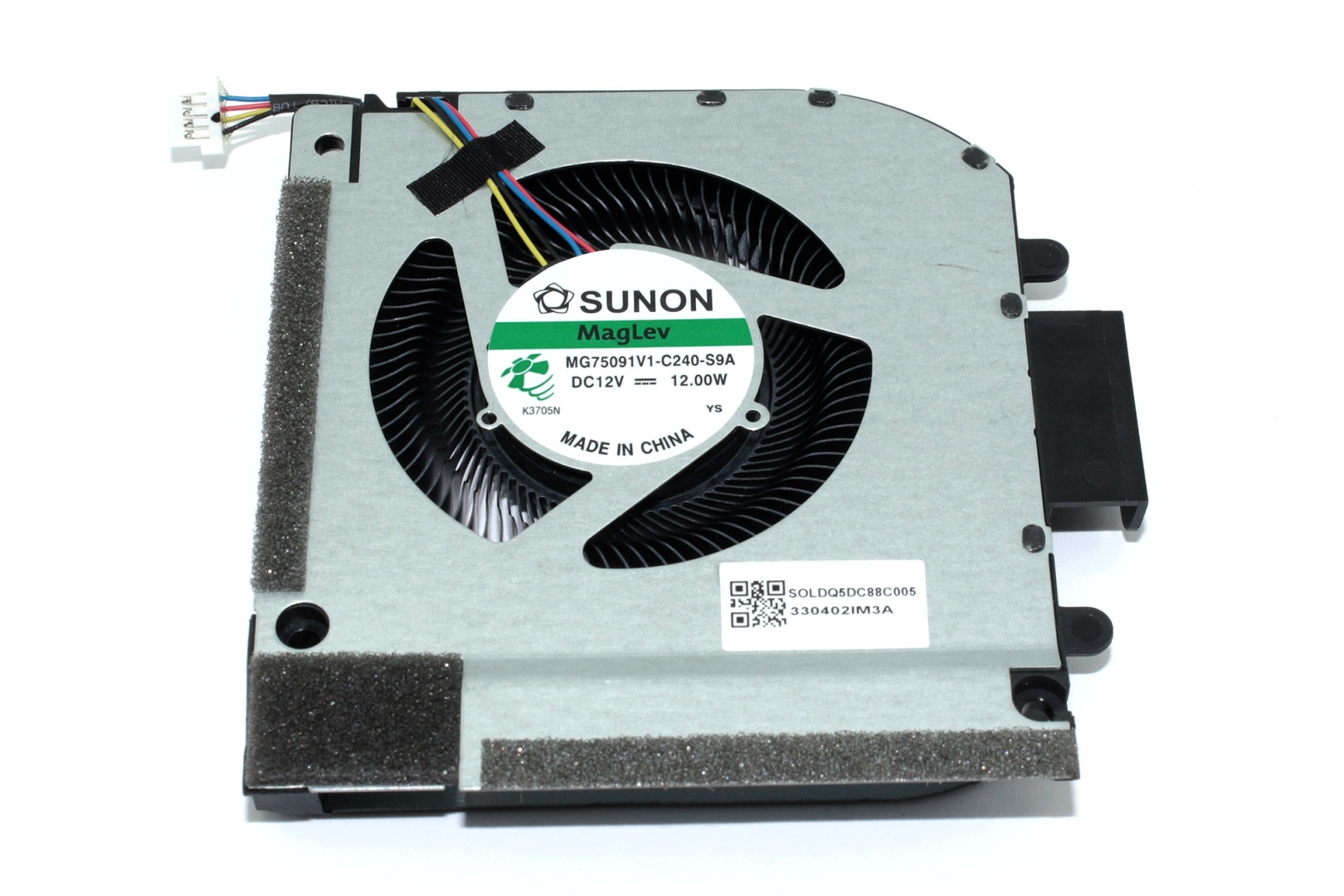 Вентилятор (кулер) для ноутбука Thunderobot Zero Ultra XT, Zero G3 Ultra, Zero G3 Radiant GPU