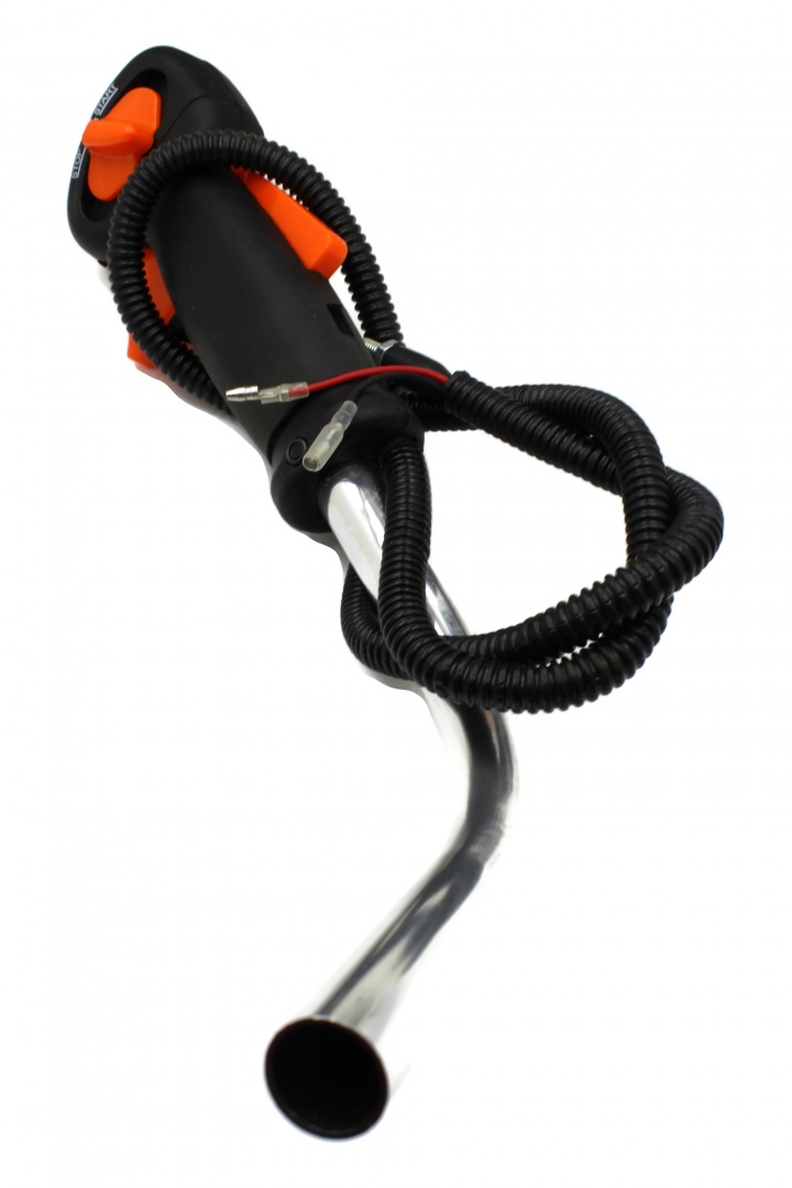 Рукоятка управления в сборе (ручка+трубка) прорезиненная 102111