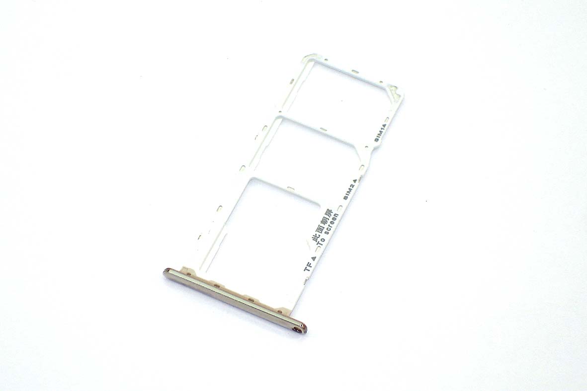Лоток для SIM-карты Huawei Honor 7A золотой