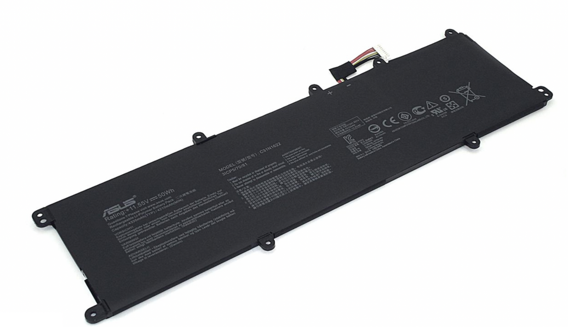 Аккумулятор ASUS UX530UQ 11.55V, 4210mAh, Original