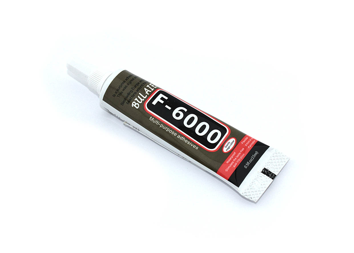 Клей Zhanlida F-6000 прозрачный 15мл