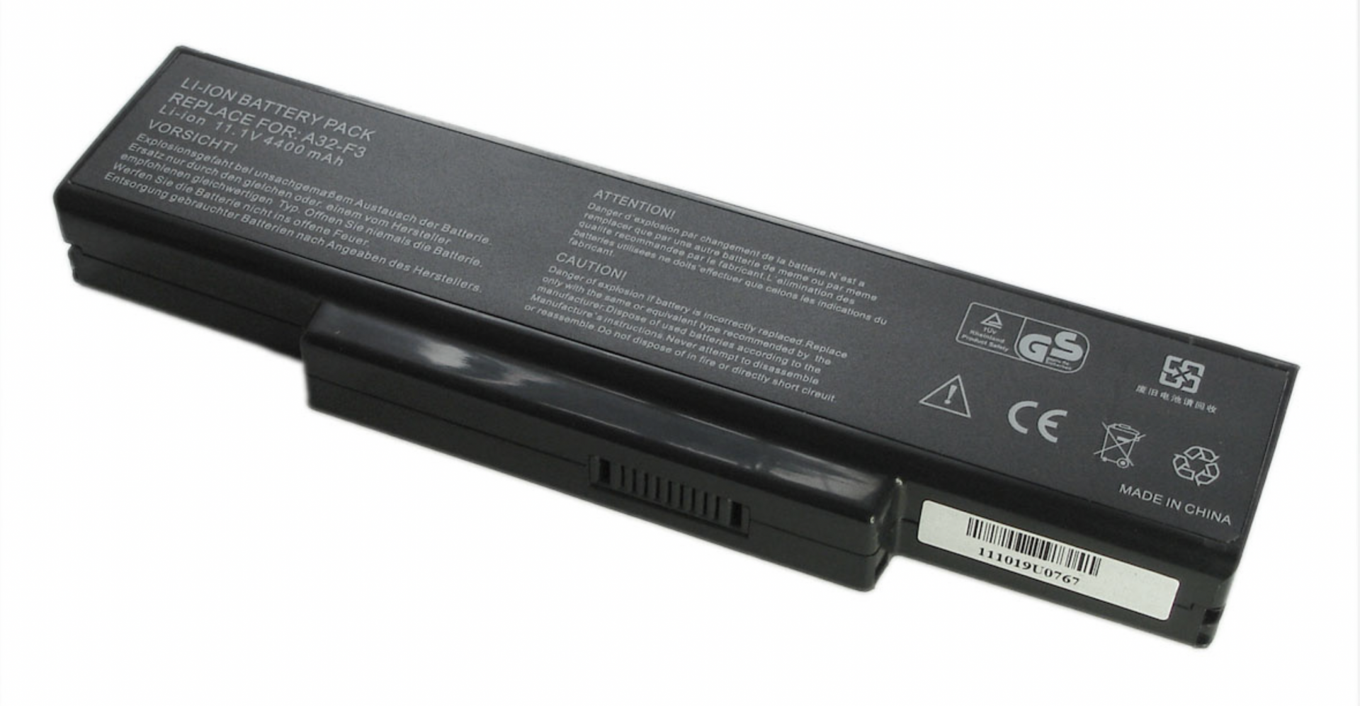 Аккумулятор ASUS A9 11.1V, 5200mAh, OEM