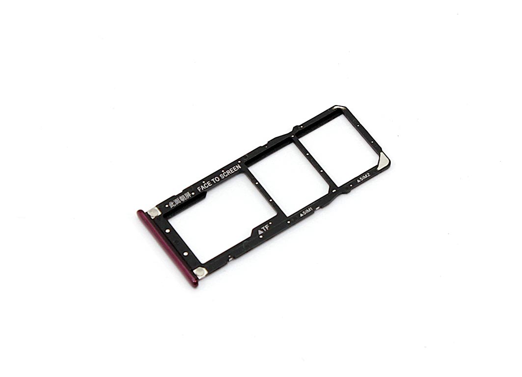 Лоток для SIM-карты Xiaomi Mi Play красный