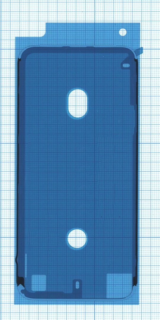 Водозащитная прокладка (проклейка) для iPhone 8 белая