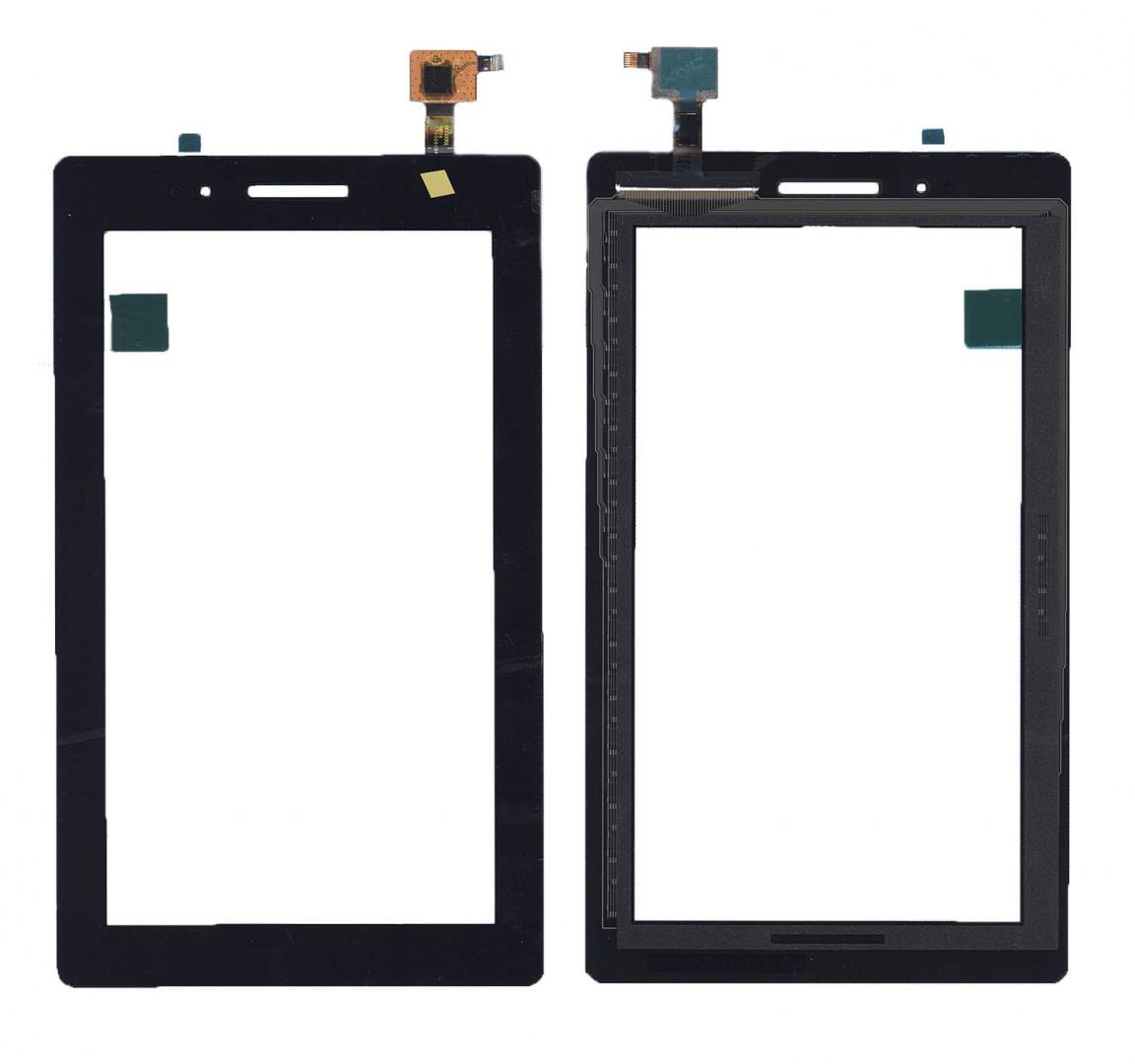 Сенсорное стекло (тачскрин) для Lenovo Tab 3 TB3-710 черное