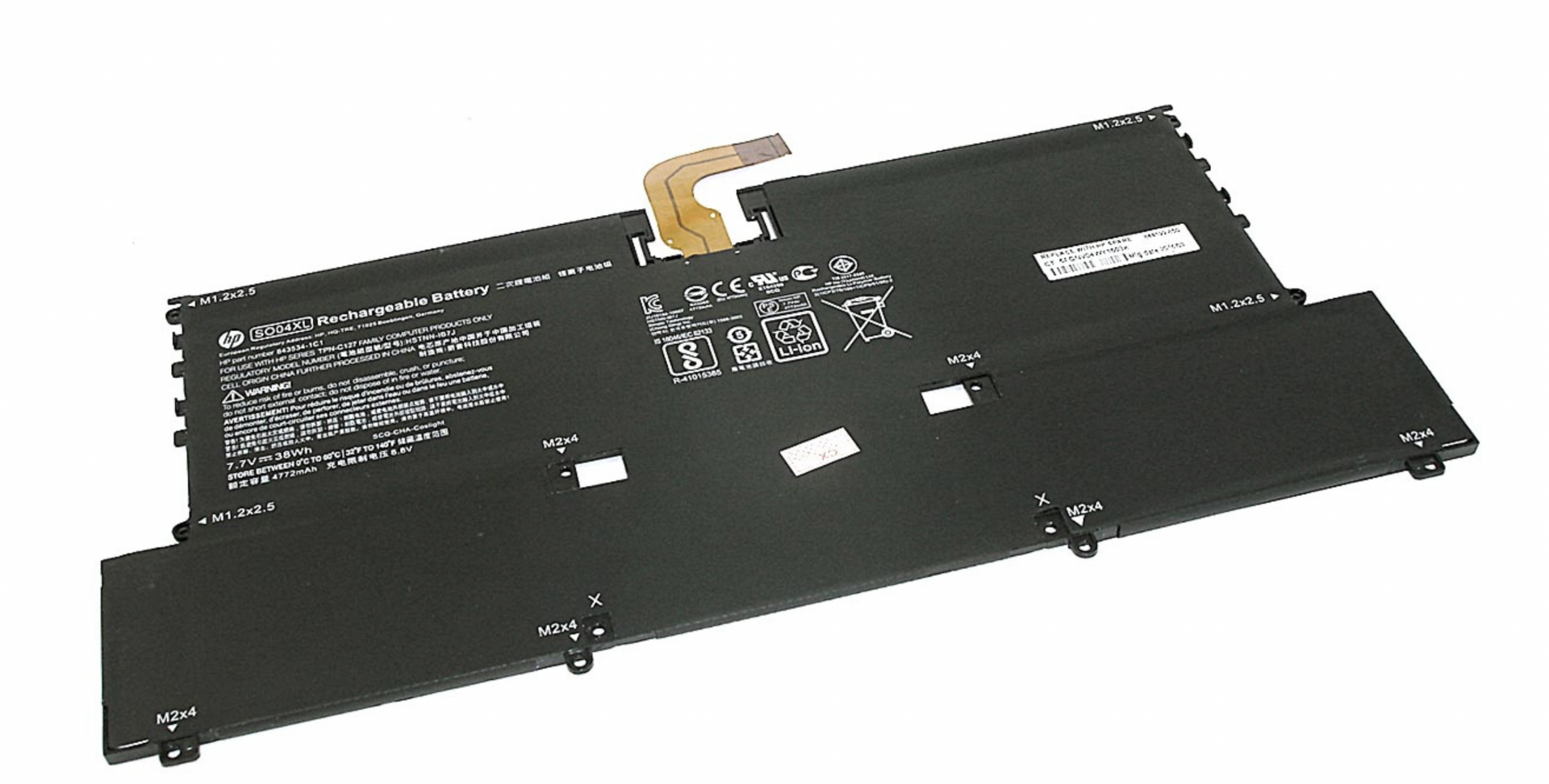 Аккумулятор HP Spectre Pro 13-V016TU 7.7V, 4950mAh, Original