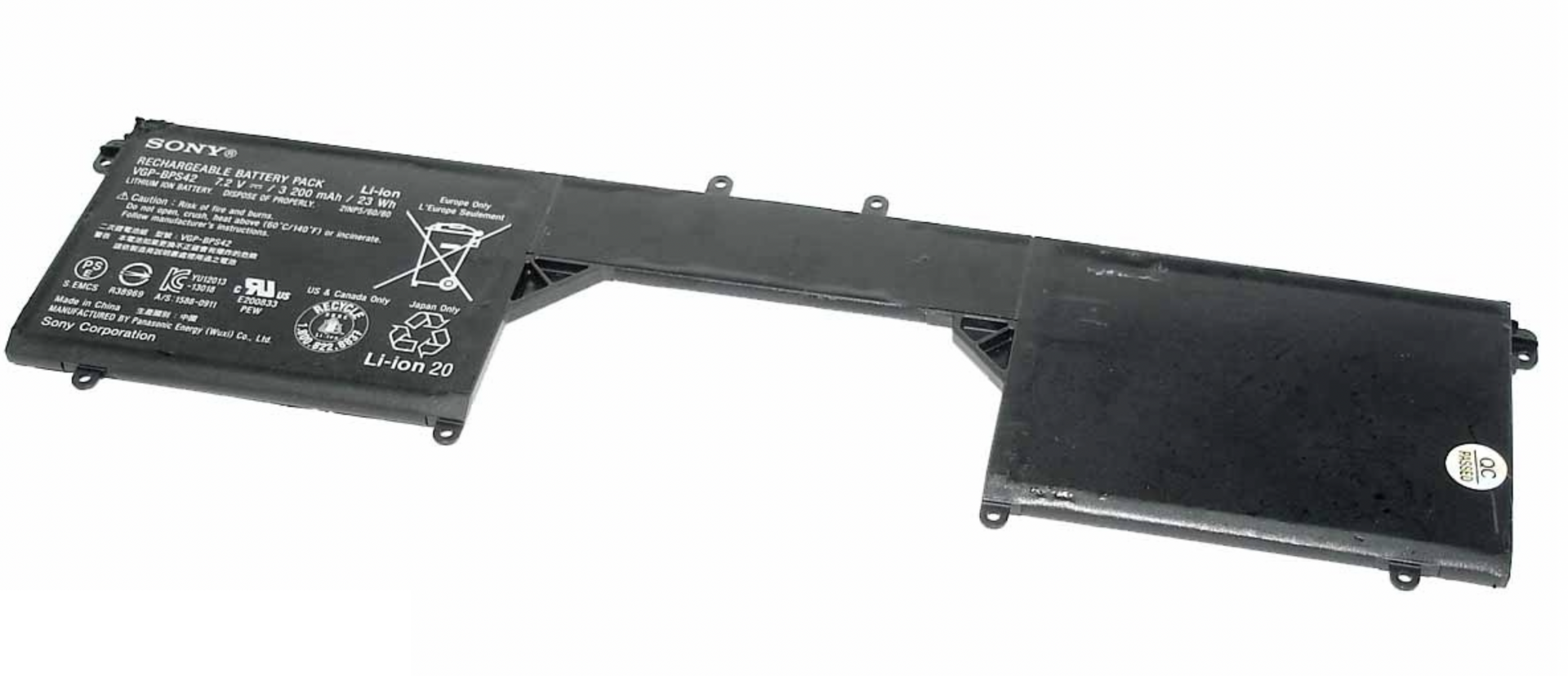 Аккумулятор Sony Vaio SVF11 7.2V, 3200mAh, Original