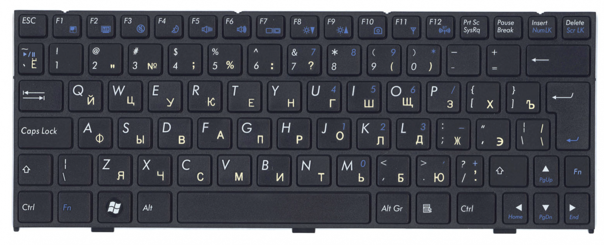 Клавиатура DNS 0121598 OEM