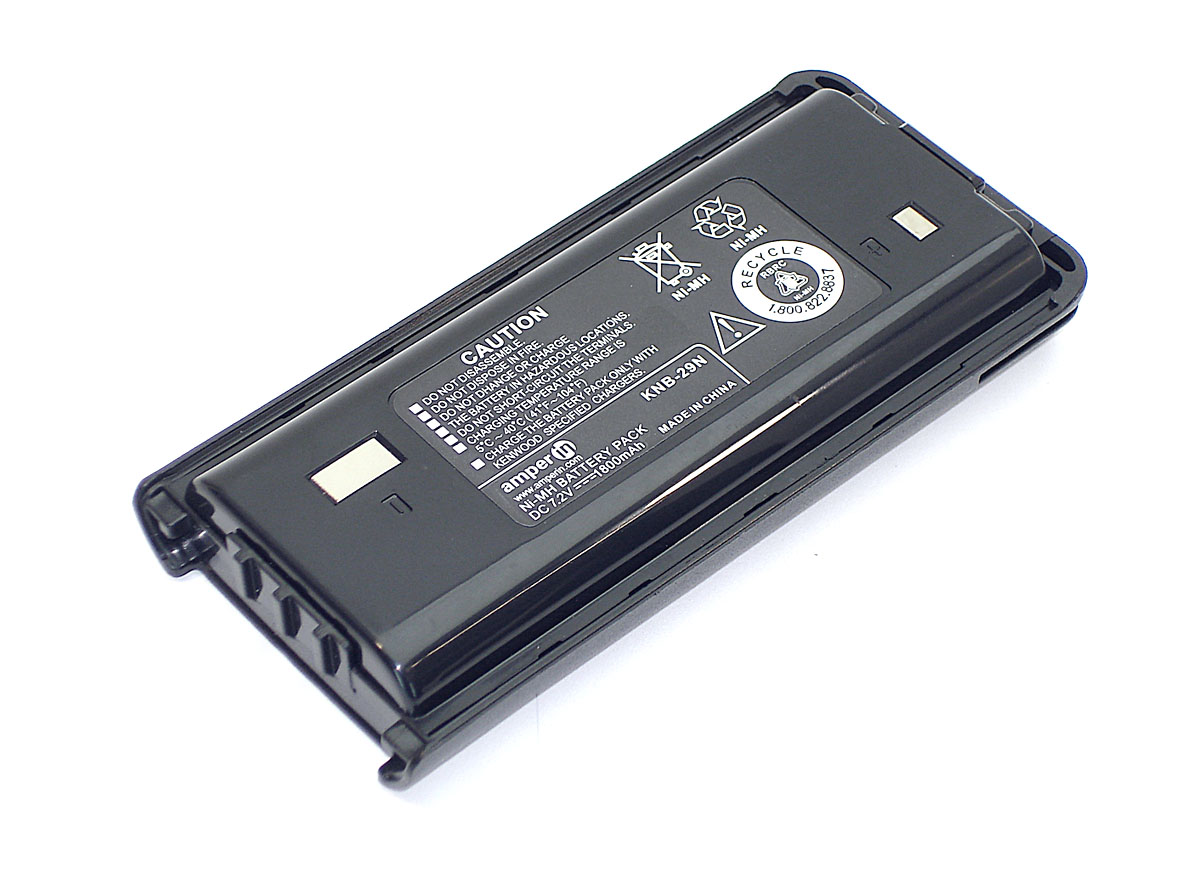 Аккумулятор Amperin для Kenwood NX-240, NX-340, TK-2200 (KNB-29) 1800mAh, 7.2V Ni-MH