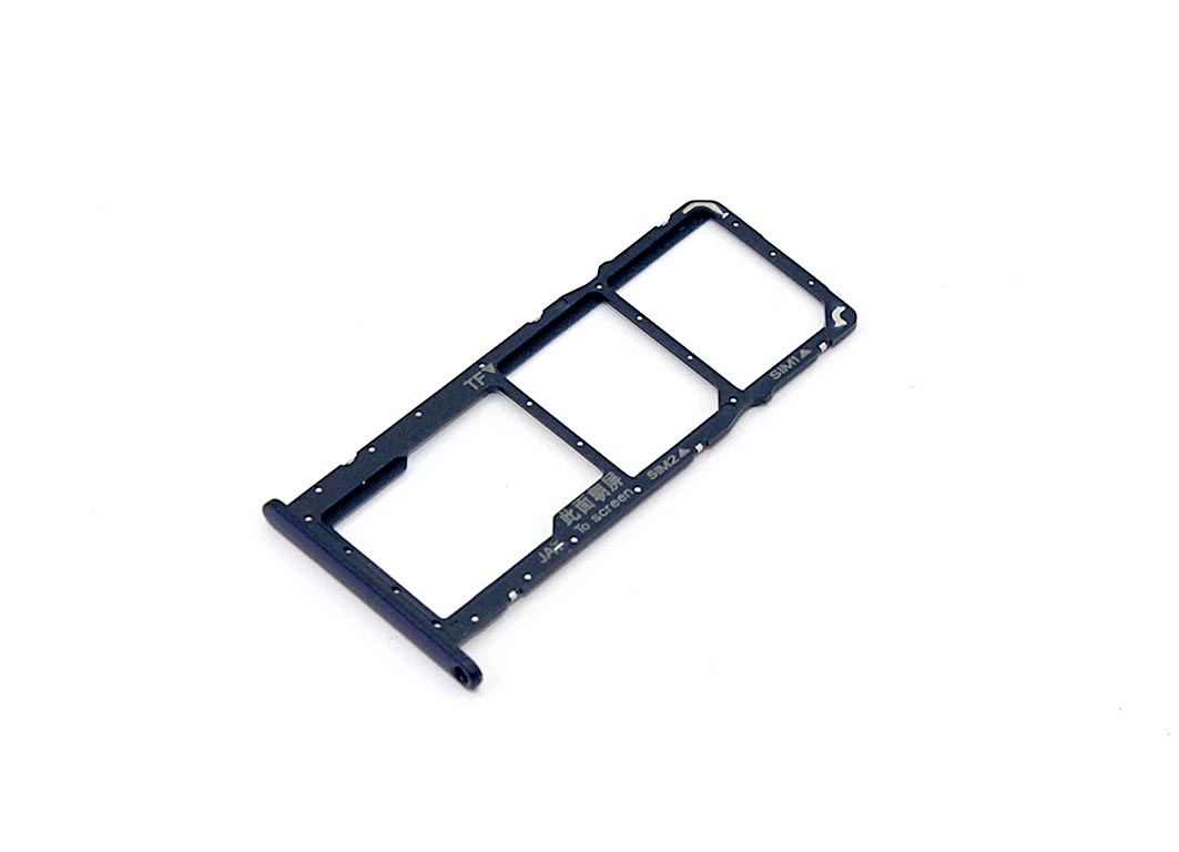Лоток для SIM-карты Huawei Y6s синий