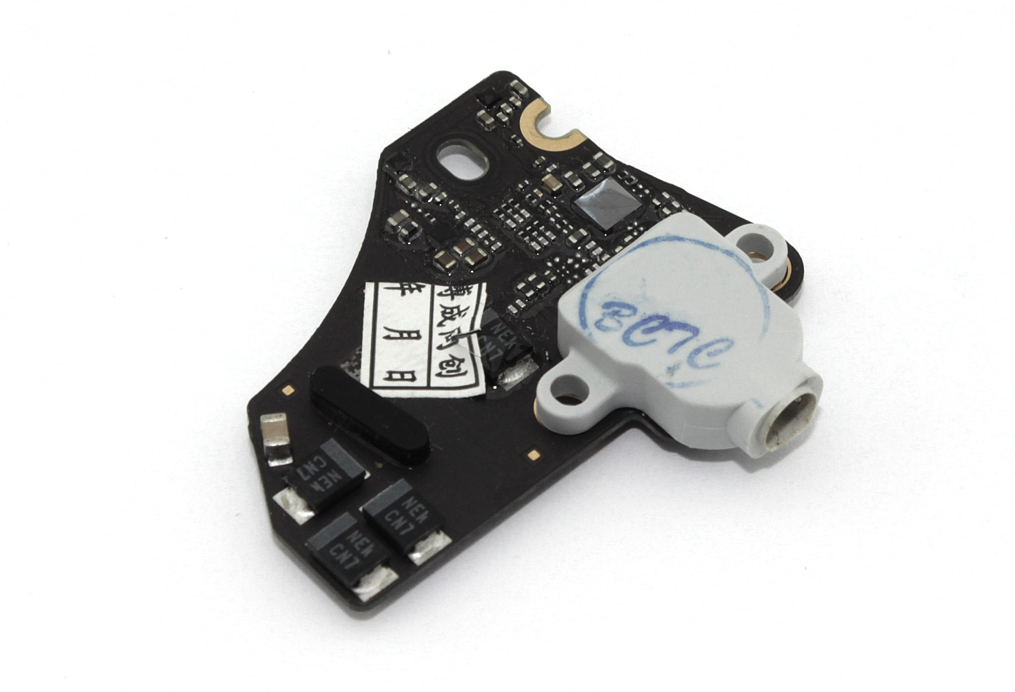 Аудио плата MacBook Air 13 Retina A1932 Late 2018 Mid 2019 белая (923-02824 820-01124-A)