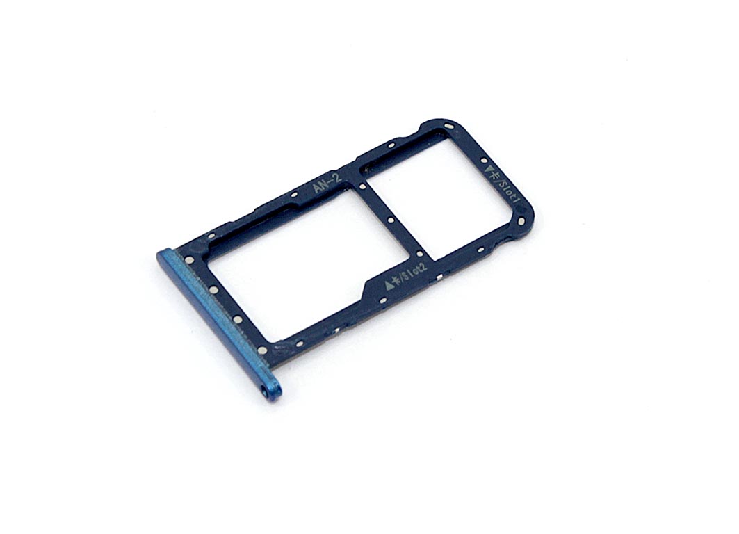 Лоток для SIM-карты Huawei P20 Lite синий