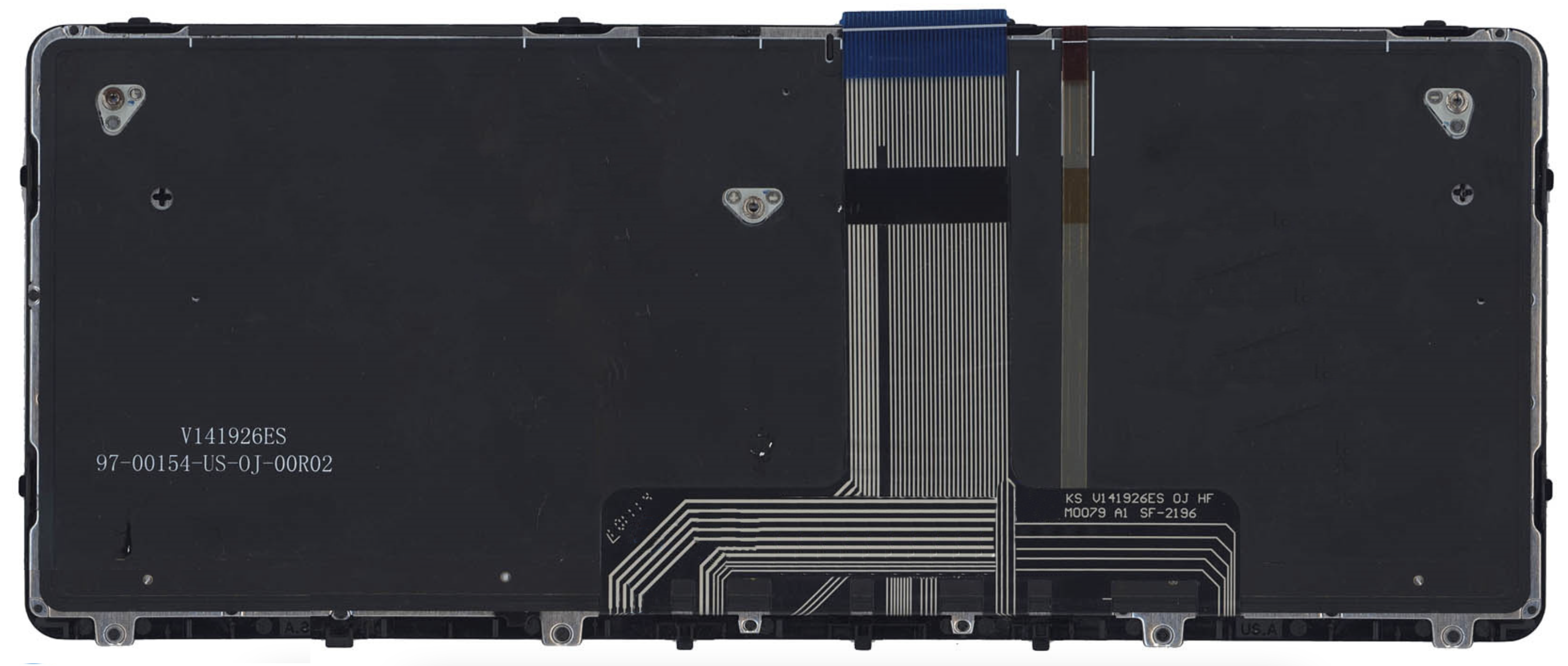 Клавиатура HP Pro X2 612 G1 с рамкой, с подсветкой, OEM