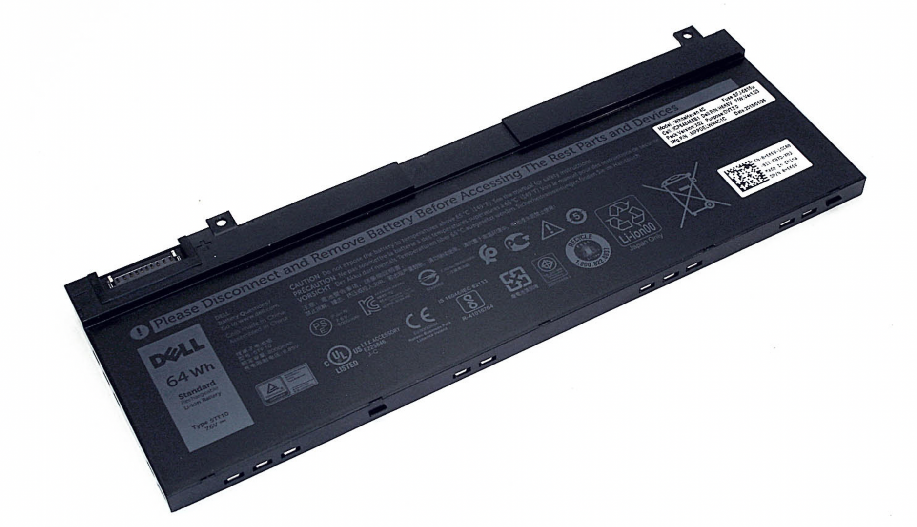 Аккумулятор DELL Precision 7530, 7730-7020 7.6V, 8000 mAh, Original