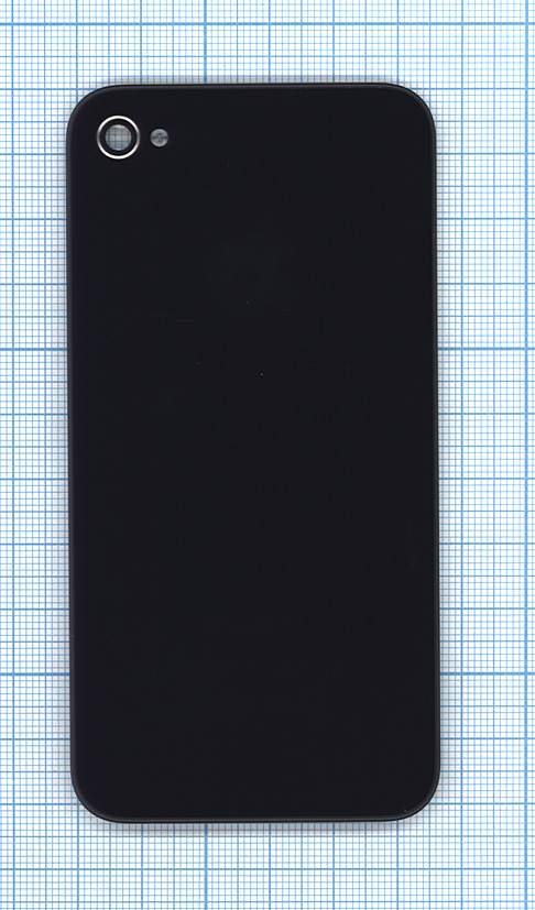 Задняя крышка для iPhone 4S черная