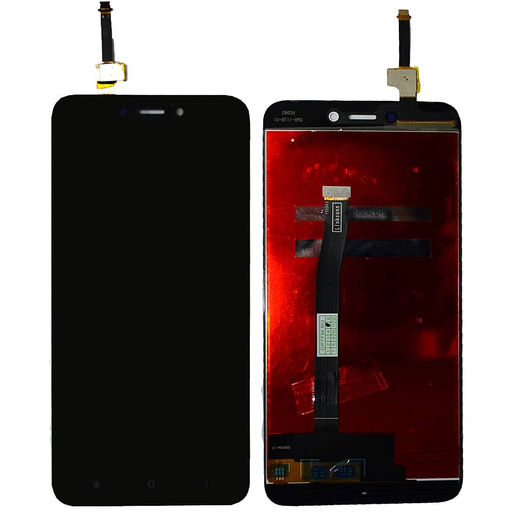 Дисплей Xiaomi Redmi 4X + тачскрин черный (матрица orig)