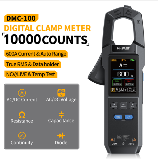 Токоизмерительные клещи FNIRSI DMC-100