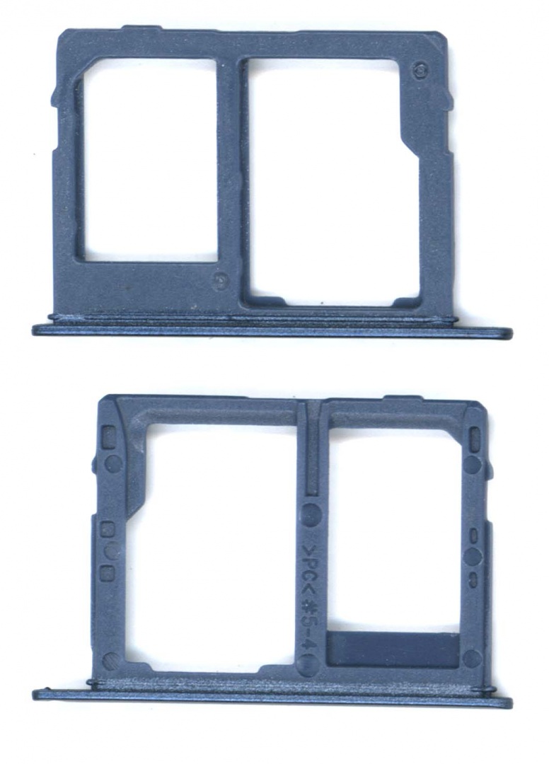 Лоток для SIM-карты Samsung Galaxy A6 (A600F) синий