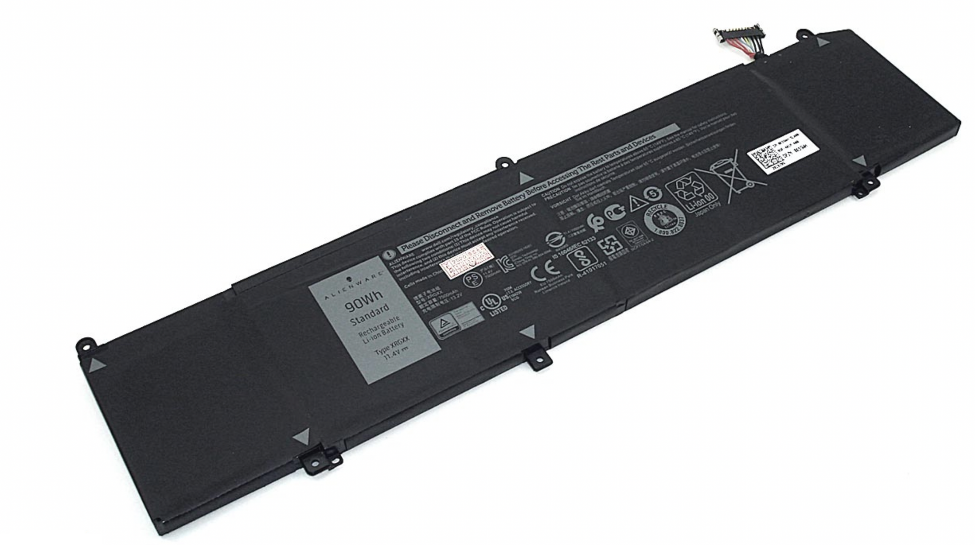 Аккумулятор Dell ALIENWARE 2018 orion M15 11.4V, 90Wh, Original