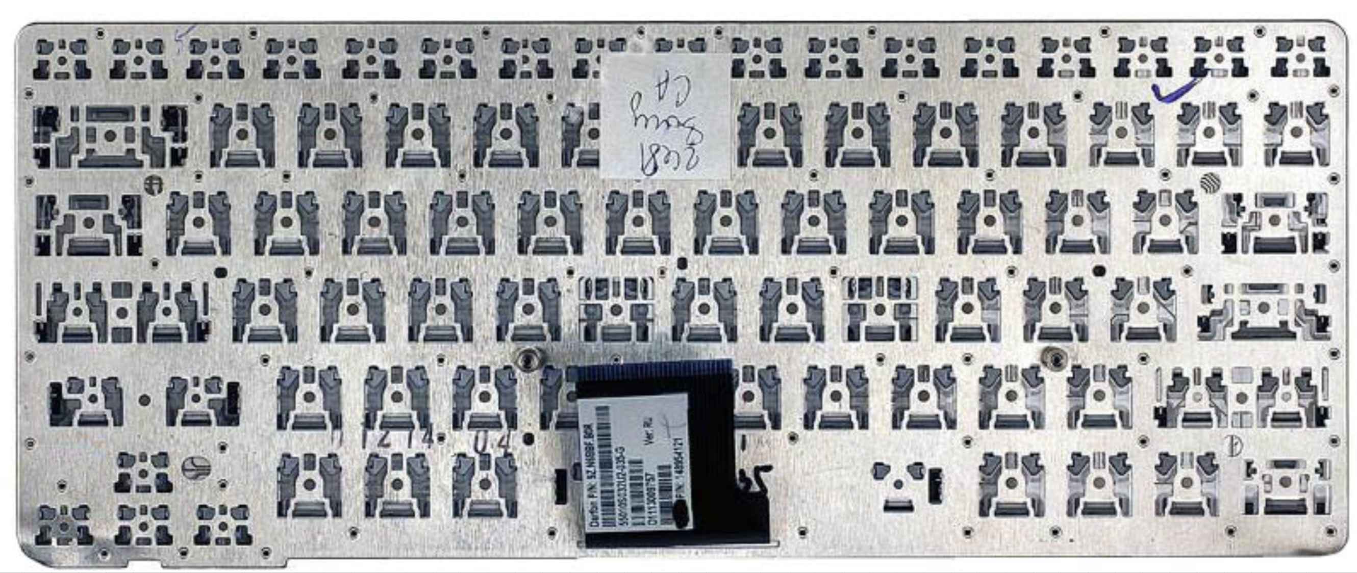 Клавиатура Sony Vaio VPC-SA серебристая, без рамки, OEM