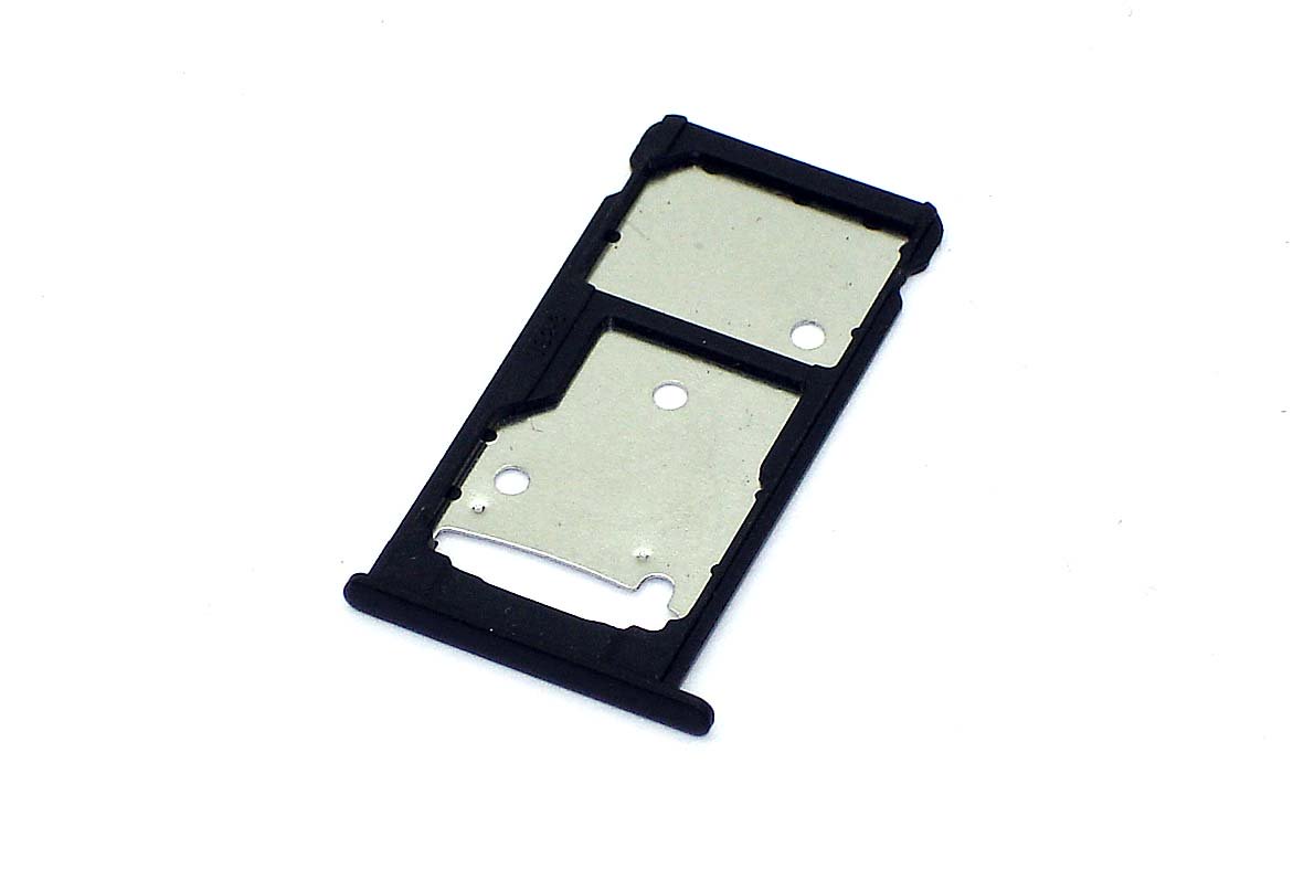 Лоток для SIM-карты Huawei Y7 Prime 2017 черный