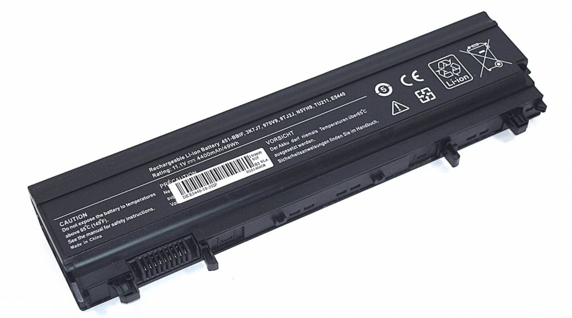Аккумулятор DELL Latitude E5440 11.1V, 4400mAh, OEM