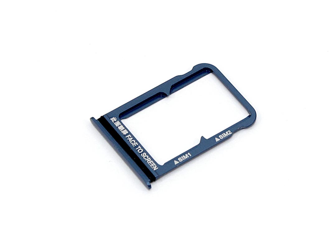 Лоток для SIM-карты Xiaomi Mi 8 Pro синий