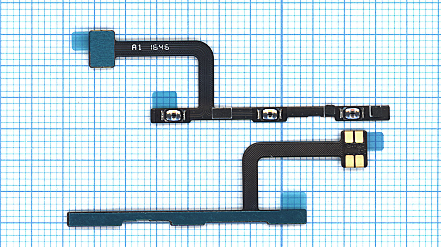 Шлейф кнопки включения и кнопок громкости для Meizu M3E