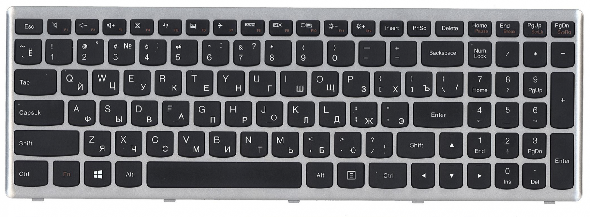 Клавиатура Lenovo IdeaPad U510 OEM