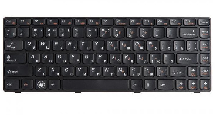 Клавиатура Lenovo IdeaPad B470 OEM