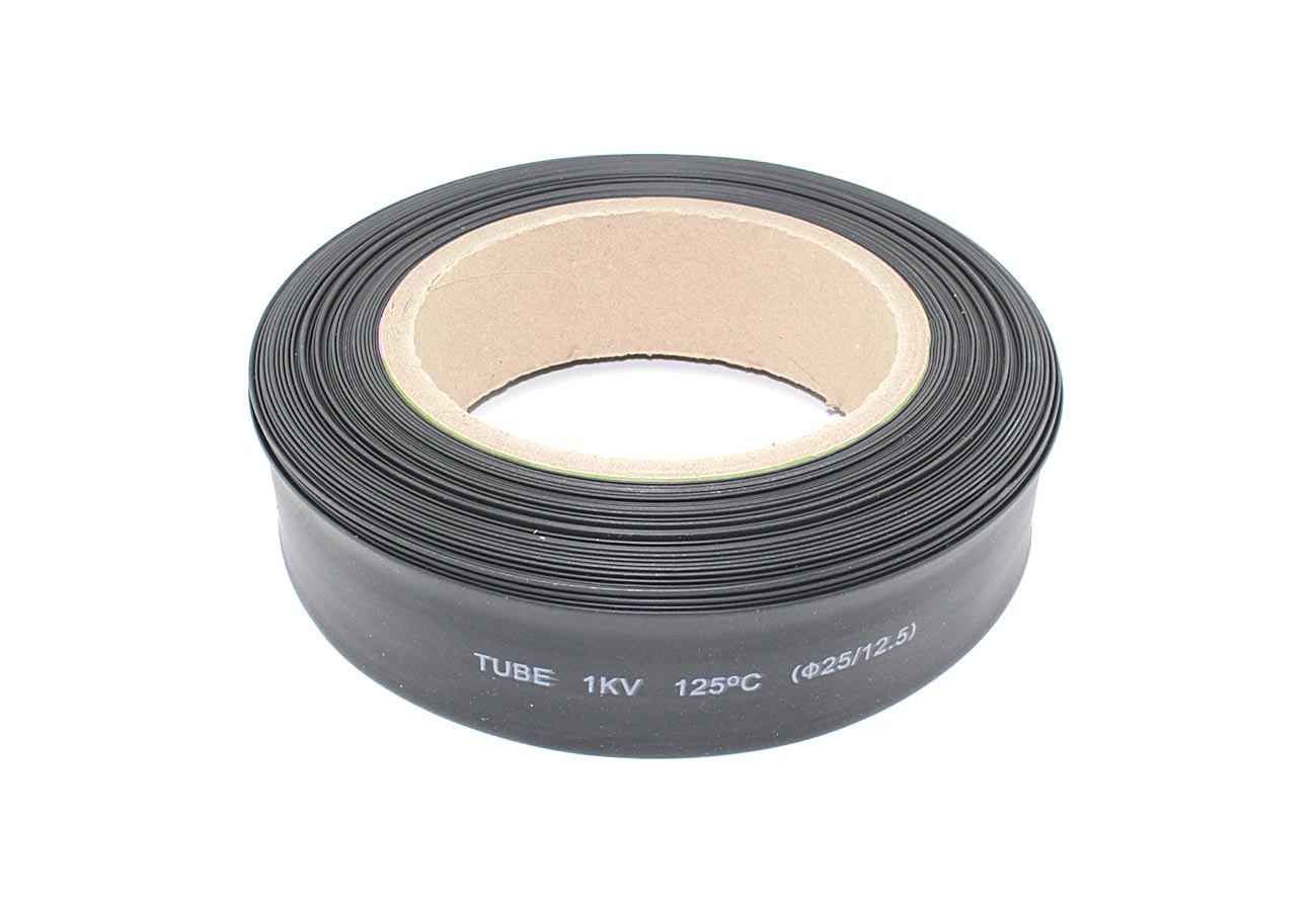 Термоусадка d 25мм длина 25м катушка