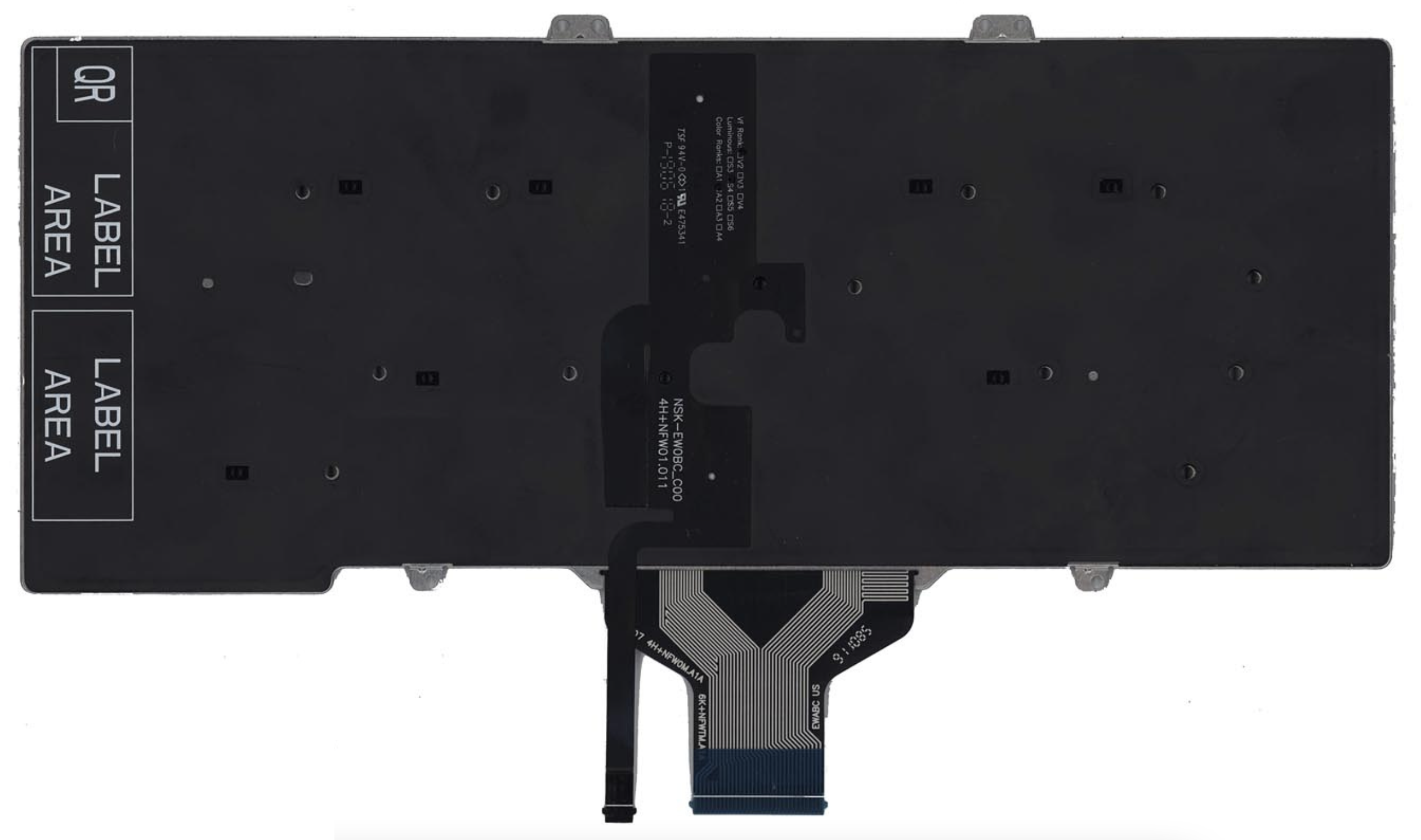 Клавиатура DELL Latitude 7400, 7400-1062 с подсветкой, OEM