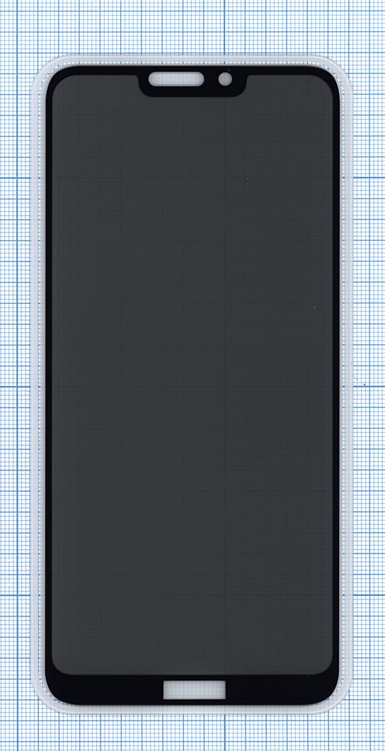 Защитное стекло Privacy "Анти-шпион" для Honor 8C