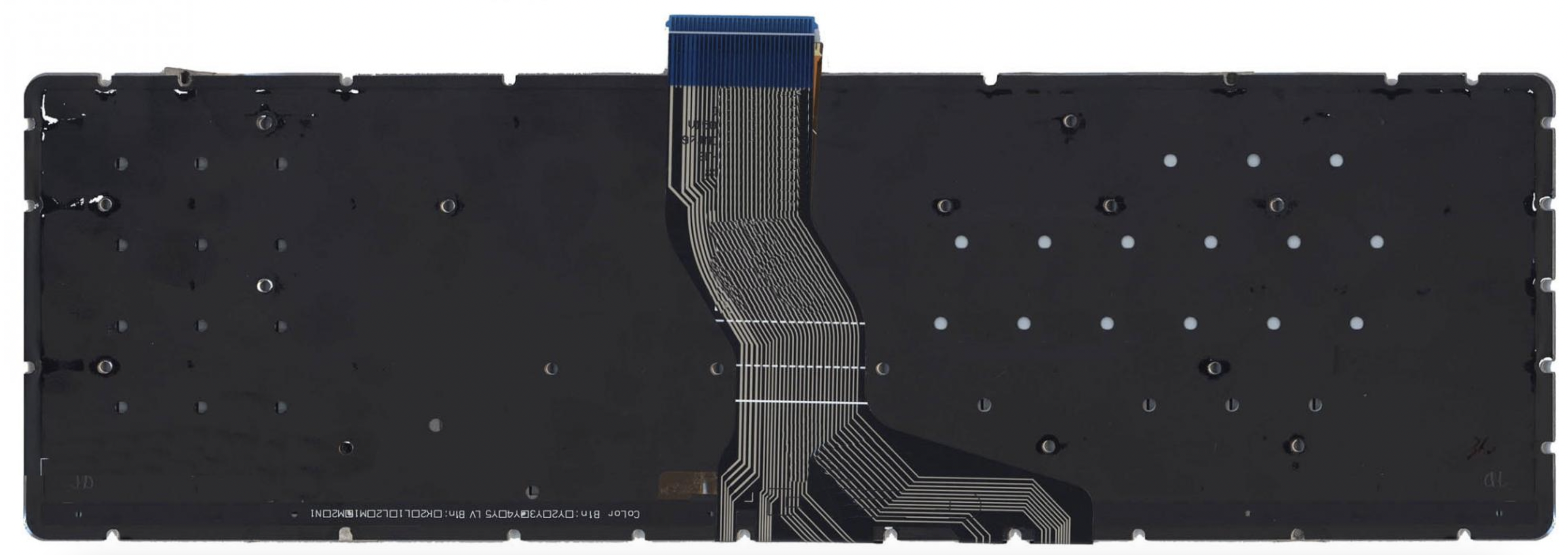 Клавиатура HP 15-db серебристая, с подсветкой, OEM