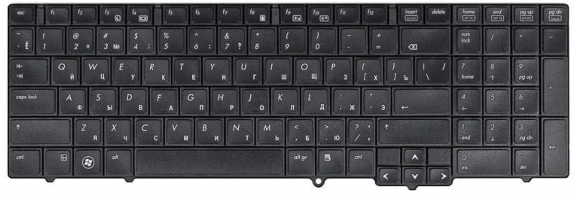 Клавиатура HP ProBook 6540b OEM