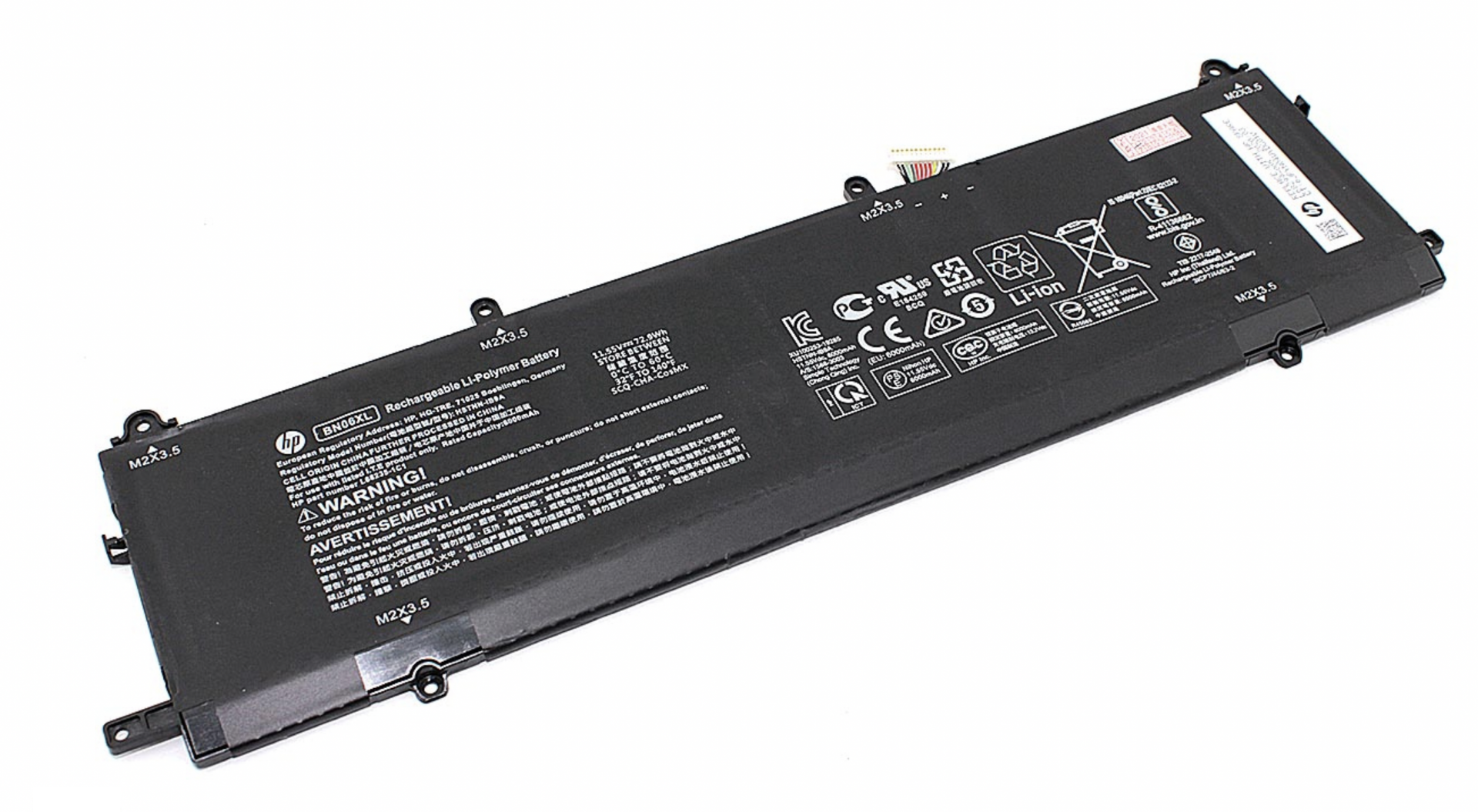 Аккумулятор HP Spectre X360 15-DG 15-EB 11.55V, 6000mAh, Original