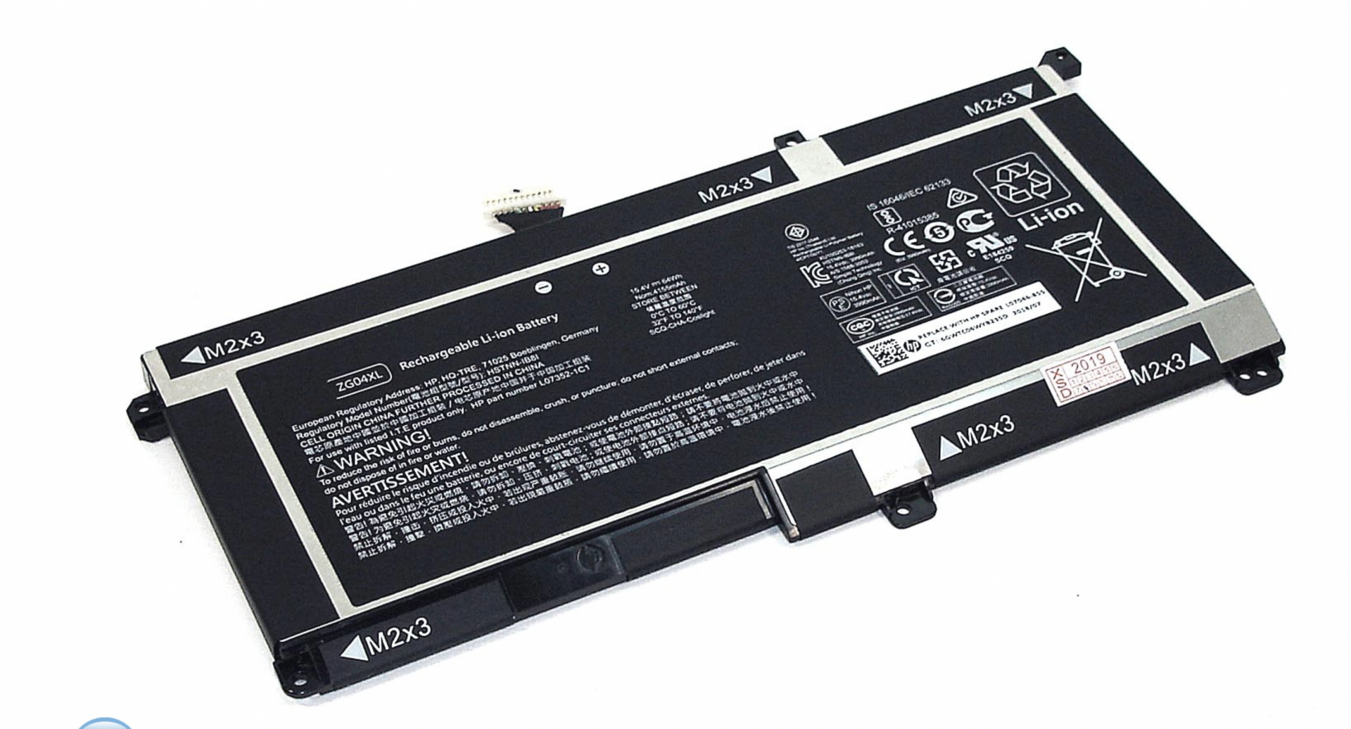 Аккумулятор HP Elitebook 1050 G1 4QY37EA 15.4, 64Wh, Original