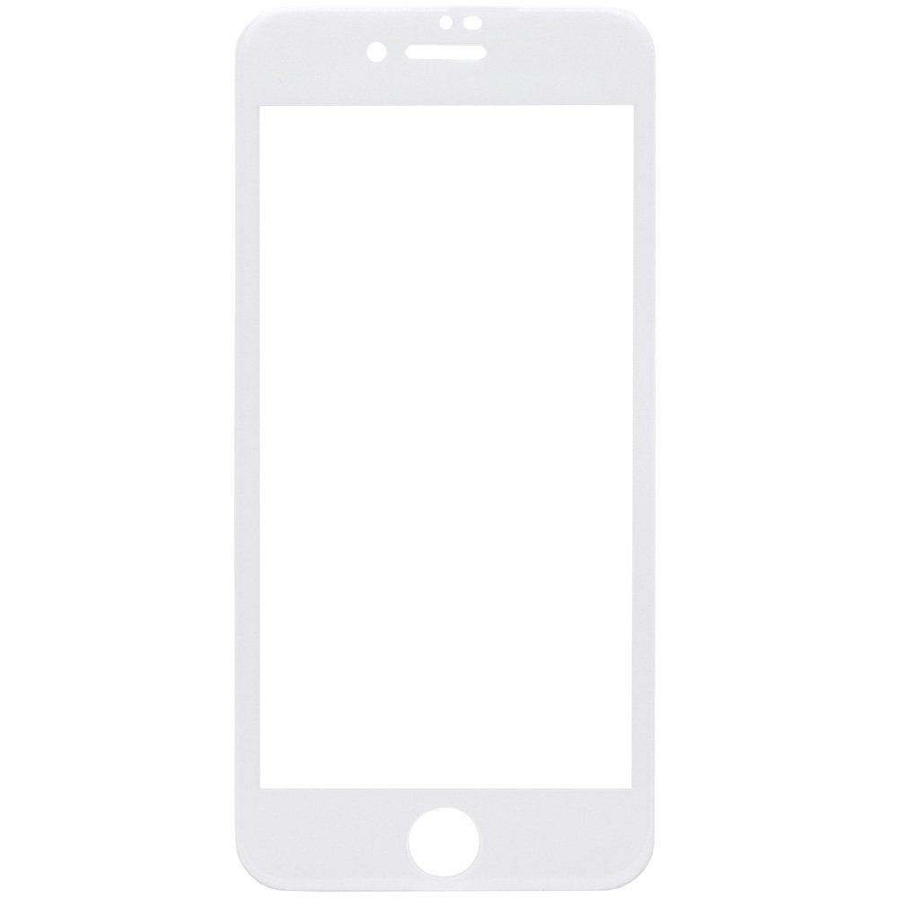 Защитное стекло iPhone 7 Plus/8 Plus YOLKKI Master 3D белое /в упаковке/